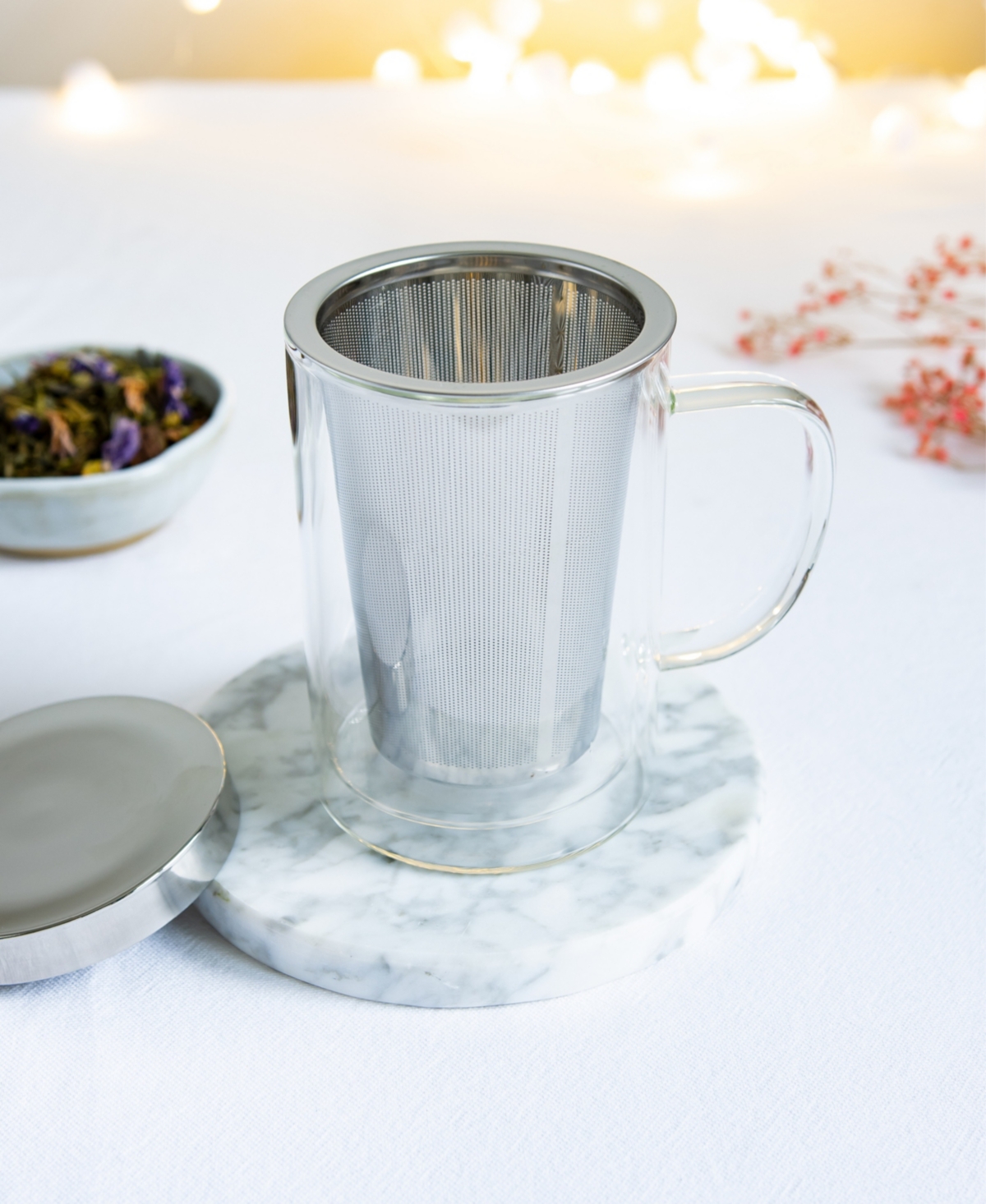 Cristel 13.5 Oz. Verbena Mug In Glass