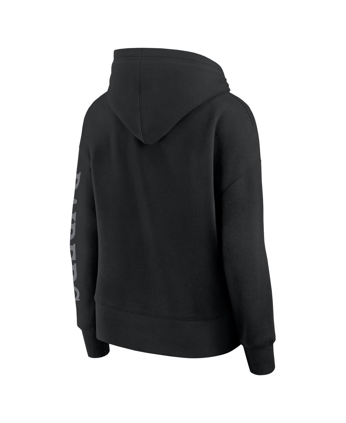 Fanatics Women's Black Las Vegas Raiders Elements Next Pullover Hoodie In Black
