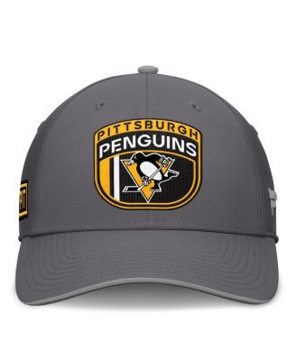 Men's Gray Pittsburgh Penguins Home Ice Flex Hat