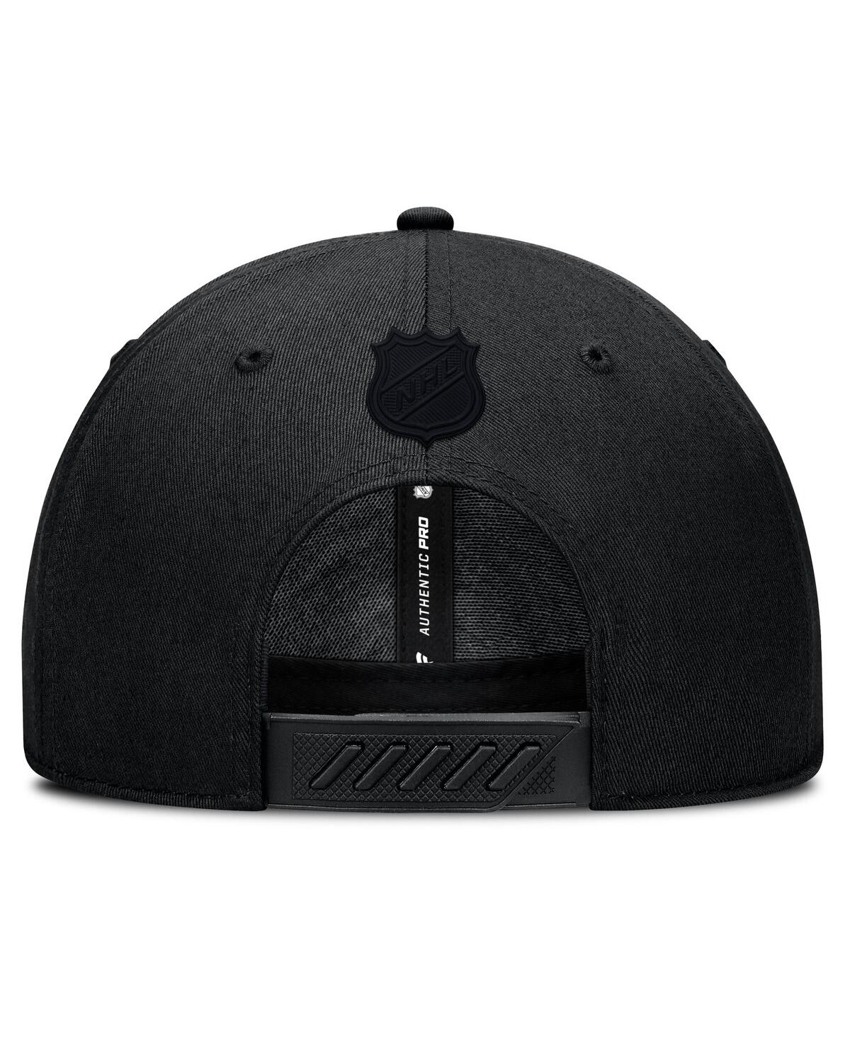 Fanatics Men's Black Vegas Golden Knights Authentic Pro Military Appreciation Adjustable Hat