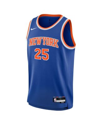 Big Boys and Girls Mikal Bridges Blue New York Knicks Swingman Jersey - Icon Edition