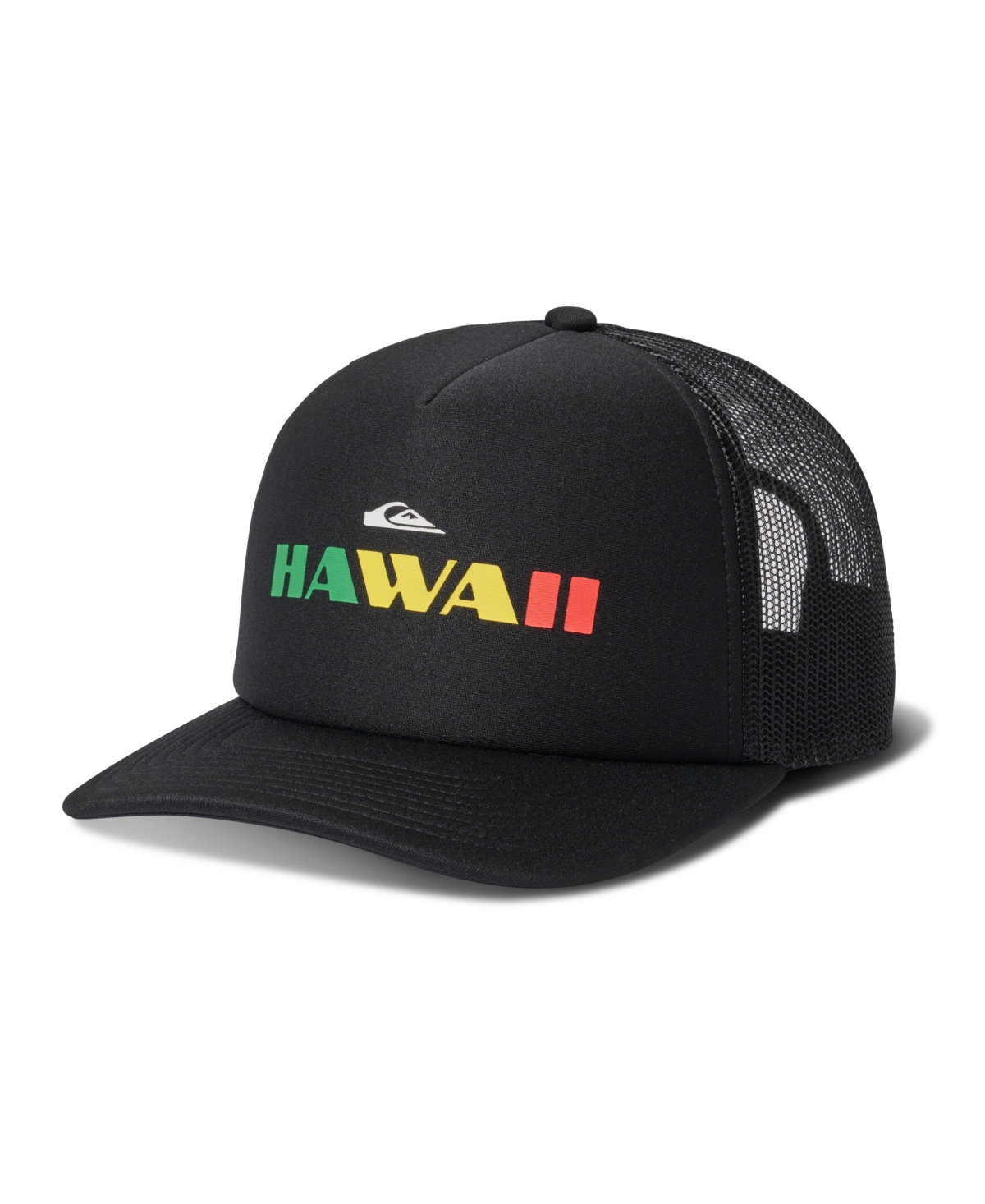 Men's Hi Snapback Trucker Cap - Black