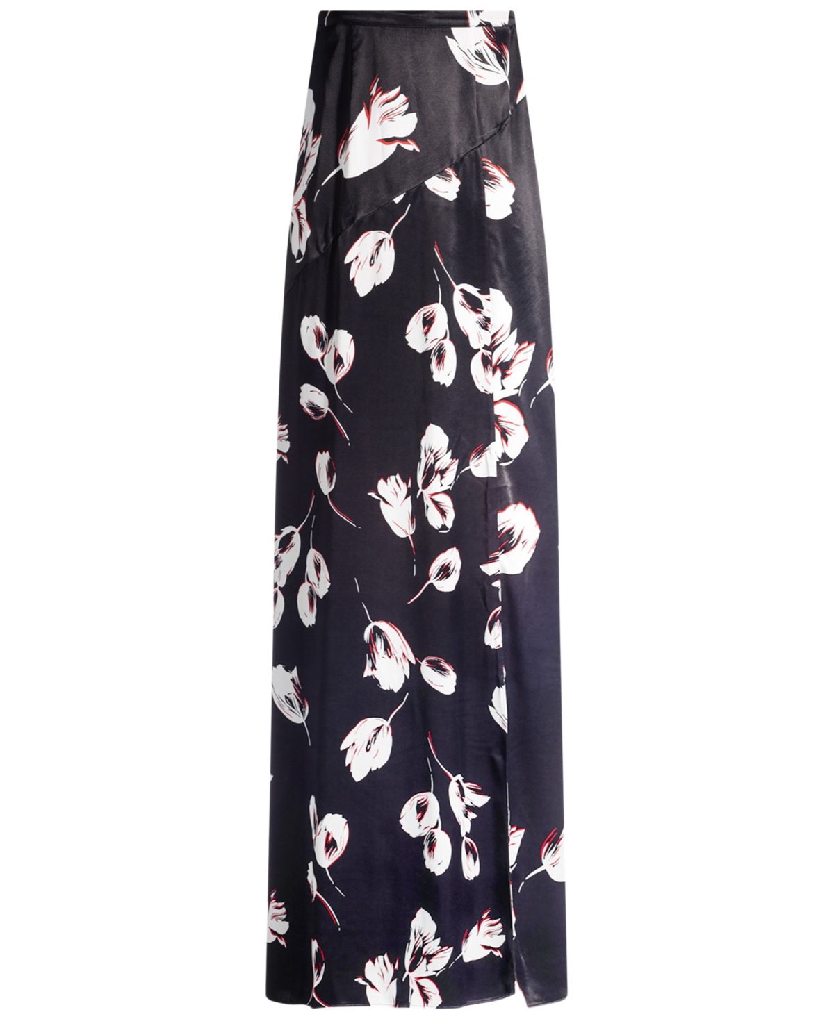 Hugo Boss Boss By  Women's Tulip Print Satin Maxi Skirt In Open Misc