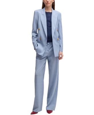 Women's Merino Wool Henley Sweater