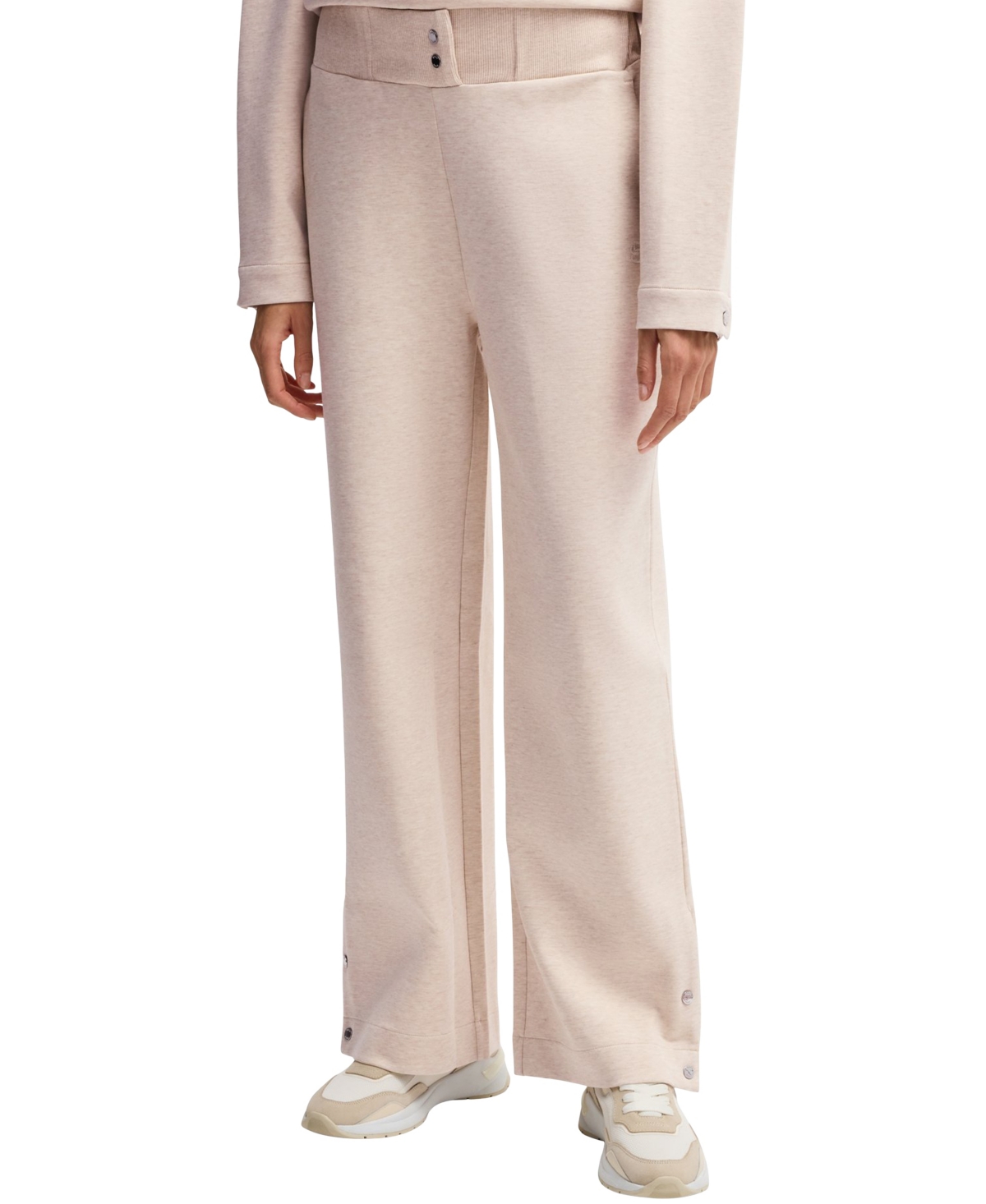 Hugo Boss Boss By  Women's Double B Tracksuit Bottoms In Open White
