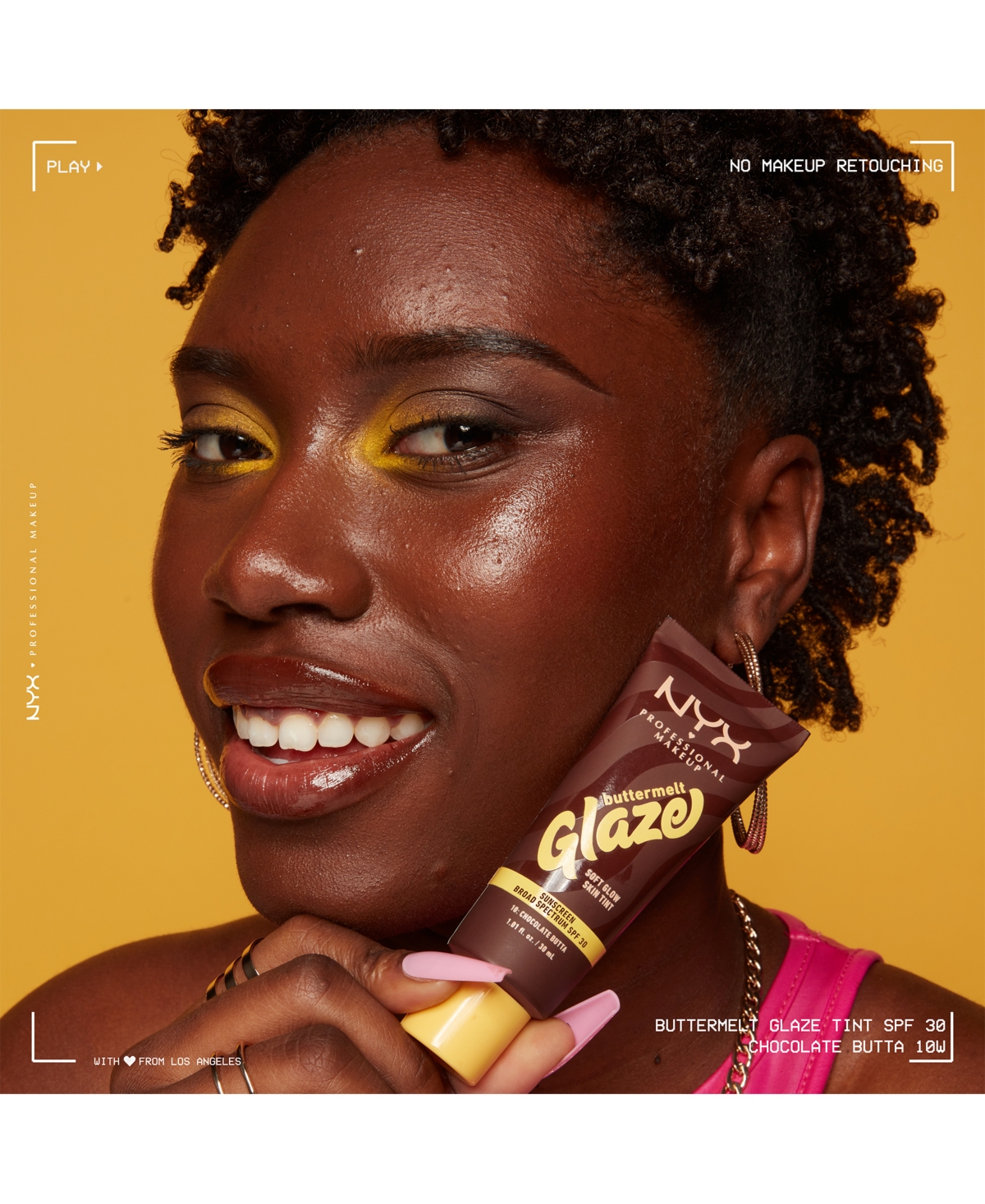 Nyx Professional Makeup Buttermelt Glaze Tint In Chocolate Butta