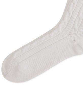 Women's Cable-Knit Socks