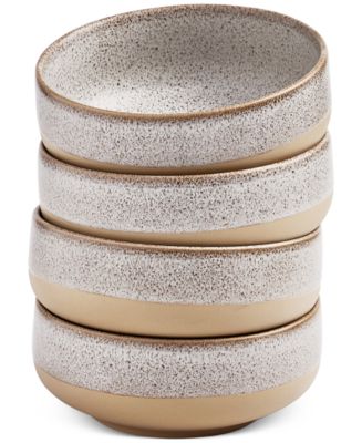Oake Clay Cereal Bowls, Set of 4, Exclusively at Macy's - Macy's