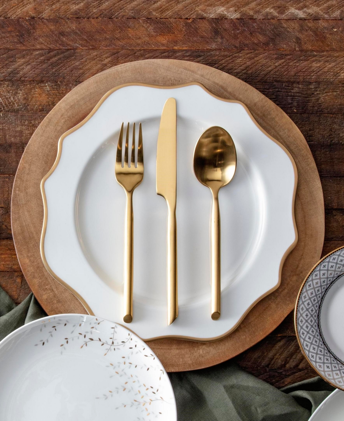 Fortessa Capri 20-piece Flatware Set, Service For 4 In Gold