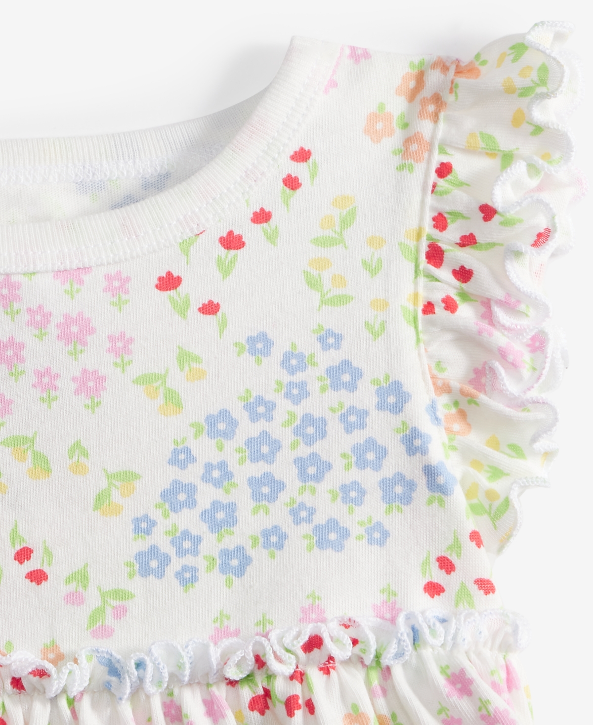 First Impressions Baby Girls Flower Garden Printed Dress, Exclusively at Macy's