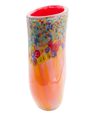 13.75" Salt Creek Art Glass Vase