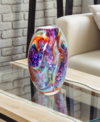 13" Villa Cuzzano Art Glass Vase