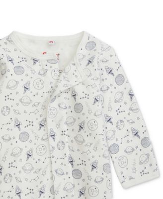 Baby Cotton Magnetic Footed Coverall