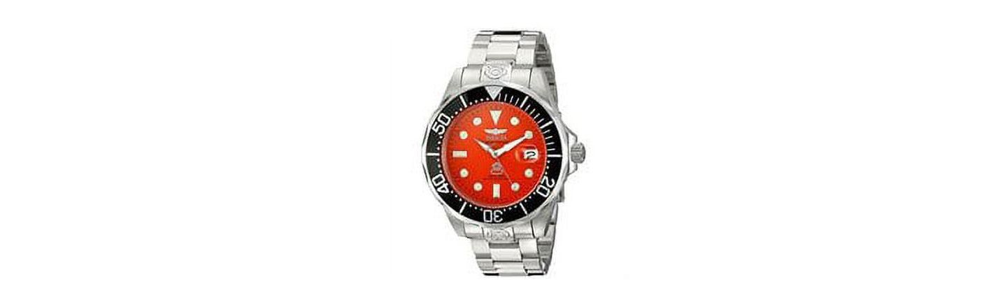 Мужские часы Invicta 4186 Pro Diver Automatic 3 Hand Orange Dial — фото 2