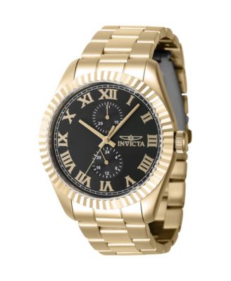 Men's 47429 Specialty Quartz Multifunction Black Dial Watch