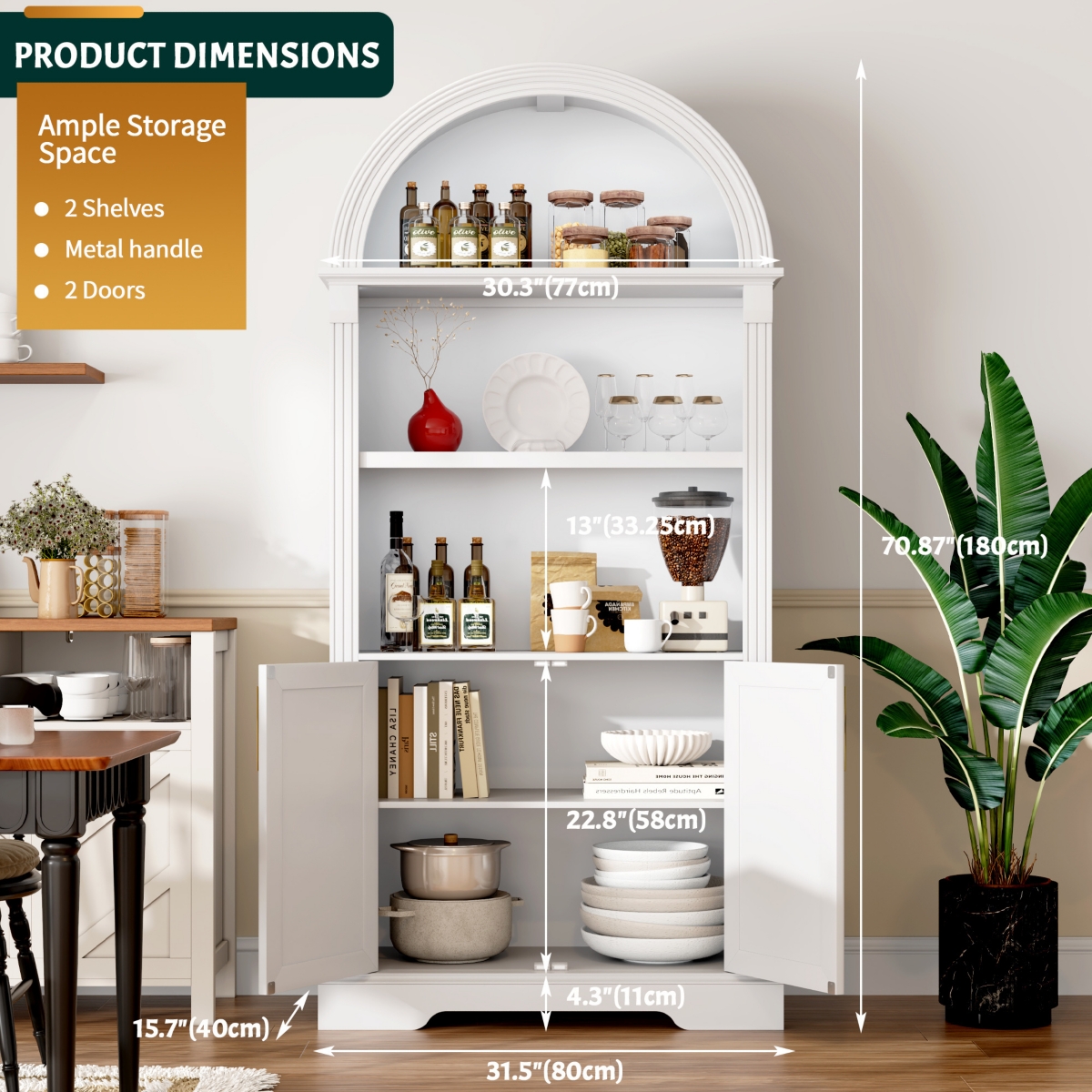 Vlsrka Vanity Makeup Desk with Mirror and Lights