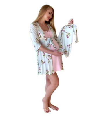 Maternity Carolyn Maternity/Nursing Mom and Baby 4-Pc. Set