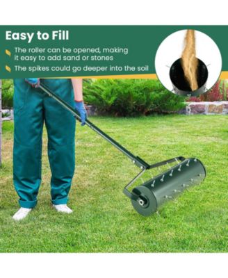 Detachable Handle 21 Inch Manual Lawn Aerator