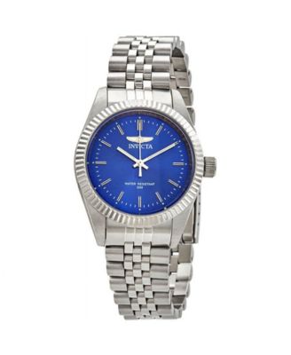 Women's 29398 Specialty Quartz 3 Hand Blue Dial Watch