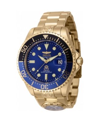 Men's 45819 Pro Diver Automatic 3 Hand Blue Dial Watch