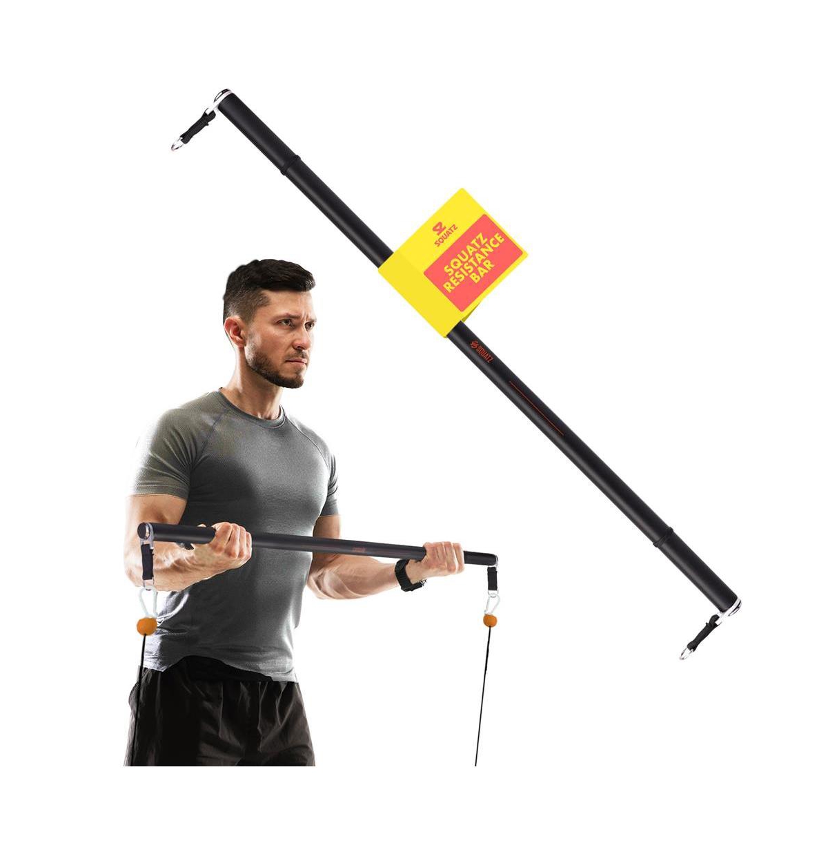 Apollo Resistance Bar for Mini Fitness Boards and Strength Training - Black