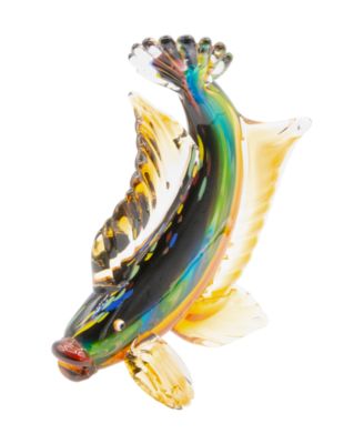 11.5" Bavaro Fish Art Glass Figurine