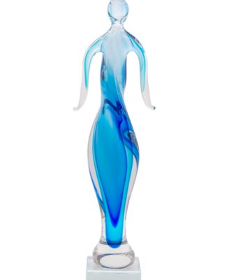 17" Astral Art Glass Figurine