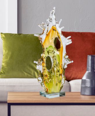 15.75" Mauna Kea Art Glass Sculpture