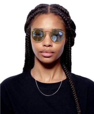 Sunglasses, RB3447N ROUND FLAT LENSES