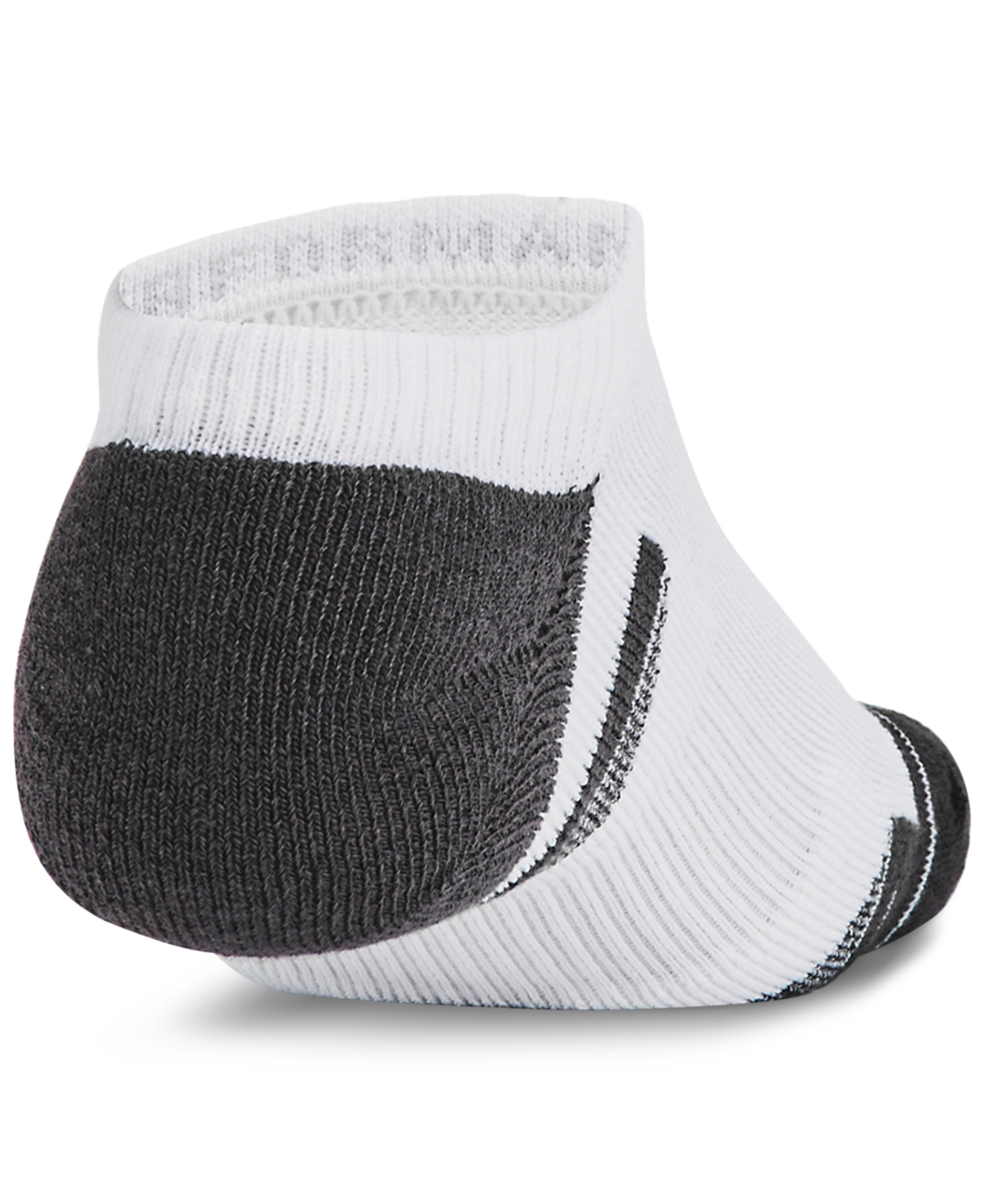 Under Armour Ua Performance Tech Ped Socks Set Of 6 In 101 White