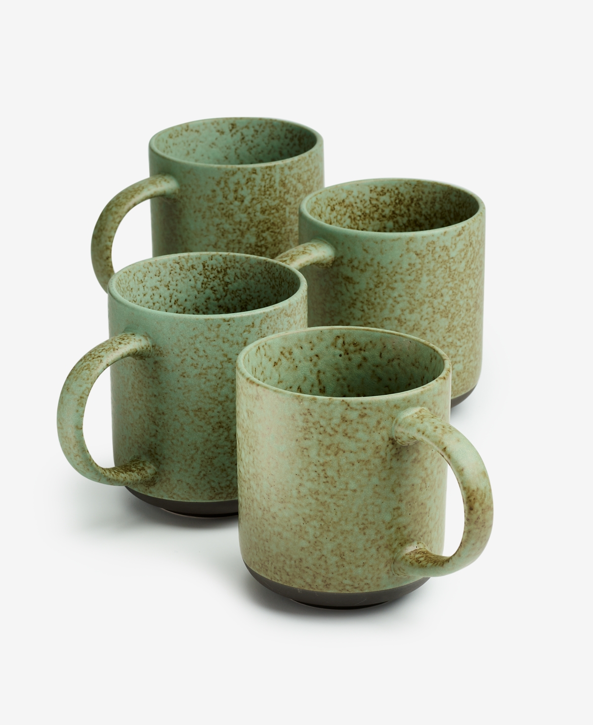 Olive Mugs, Set Of 4, Exclusively at Macy's - Green