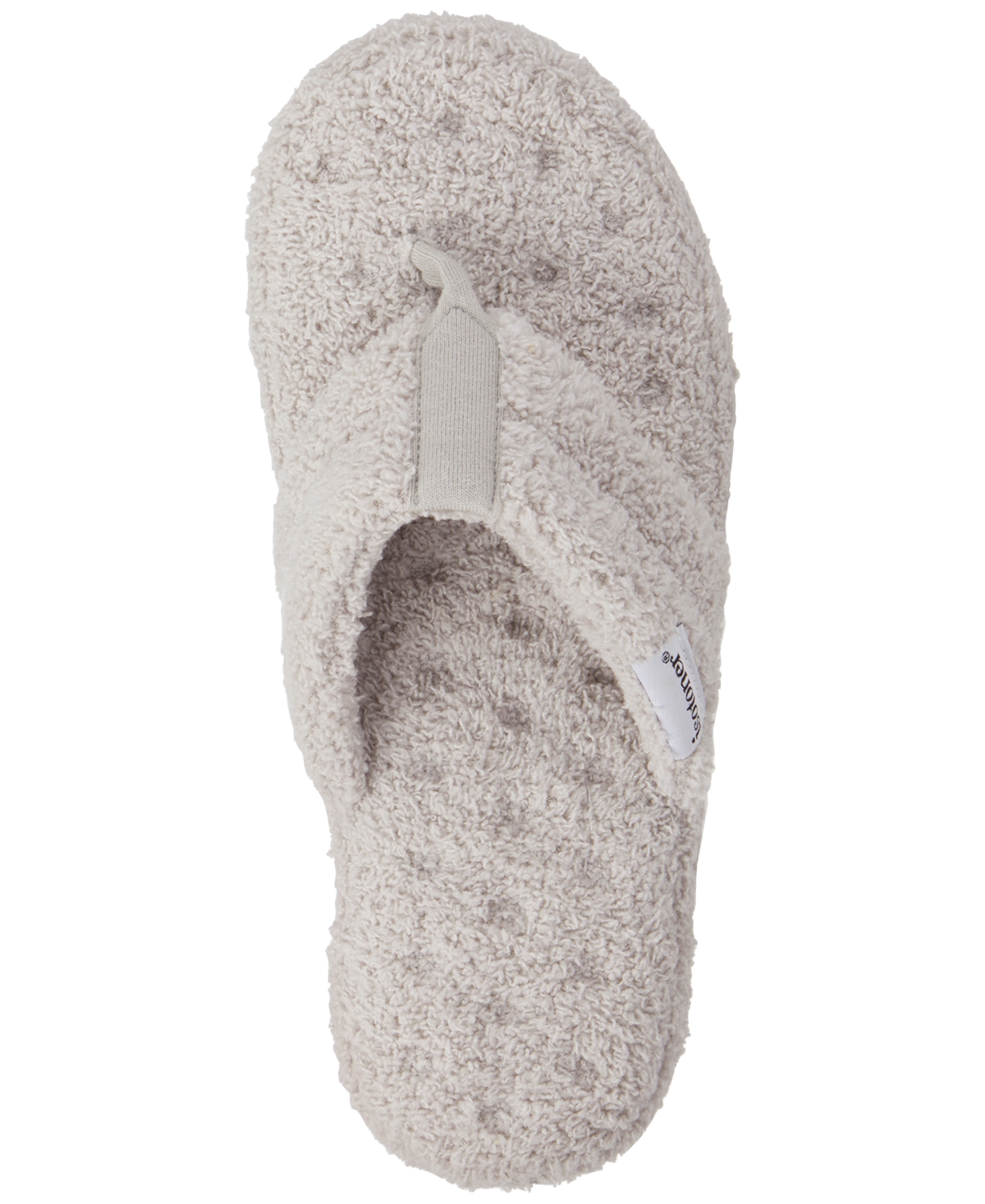 Shop Isotoner Signature Women's Joey Cozy Plush Thong Slippers In Light Grey