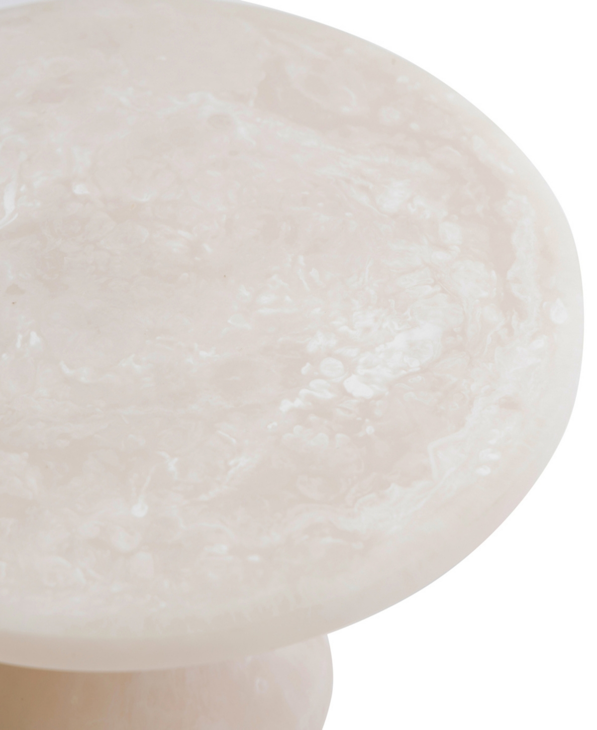Godinger Lucente Resin Cake Stand In White