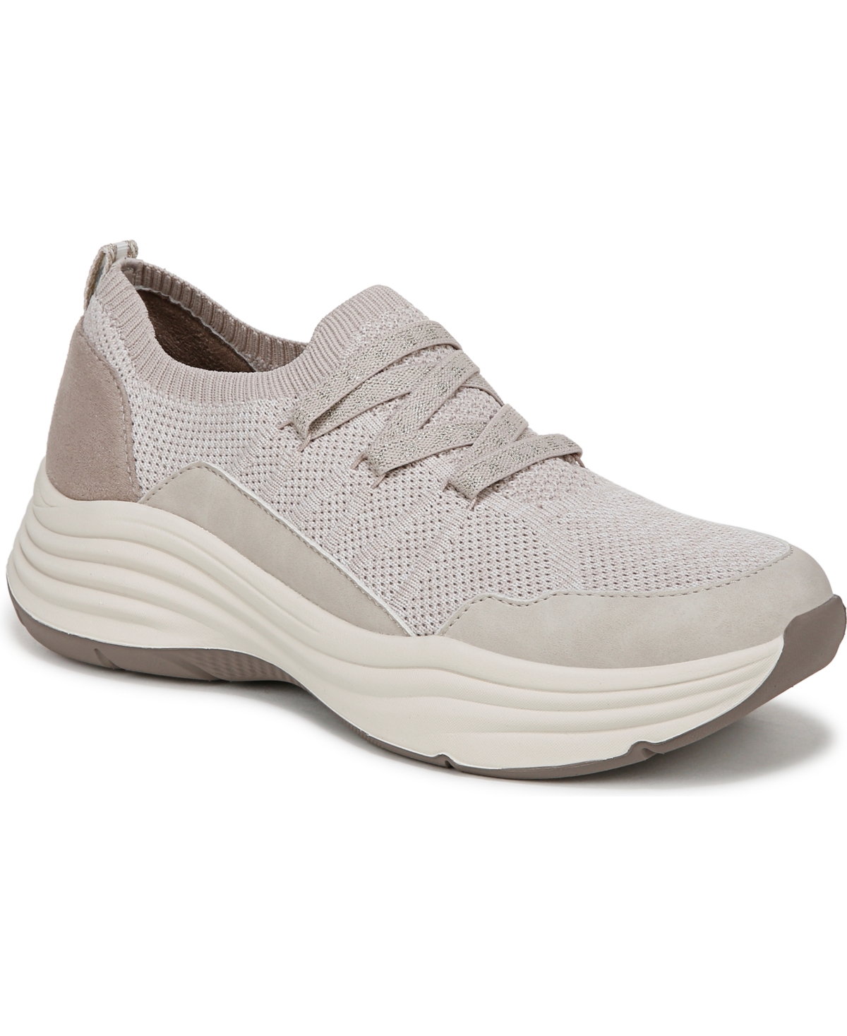 BZEES WOMEN'S IMPACT WASHABLE SLIP ON SNEAKERS 