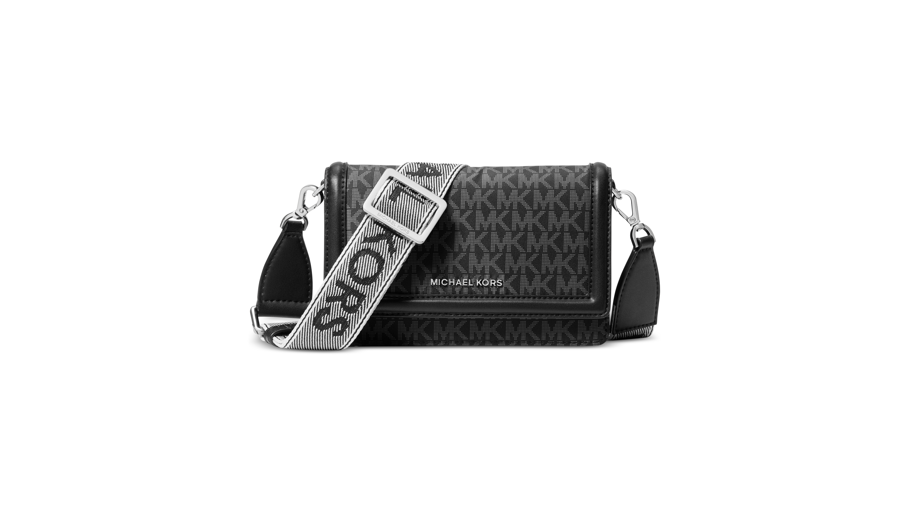 Michael Kors Jet Set Small Logo Nylon Crossbody