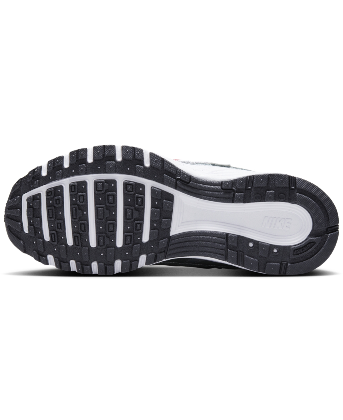 Nike P-6000 Sneaker In Silver,red