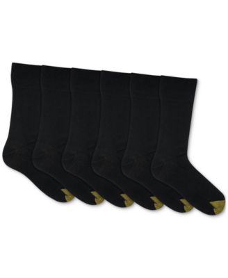 Men's 6-pack Cambridge Solid Crew Socks