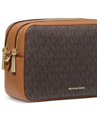 Michael Kors Bryant Medium Double Zip Chain Camera Crossbody