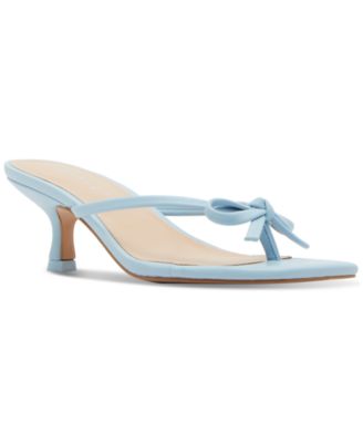 Madden Girl - Charlotte Kitten-Heel Bow Dress Sandals