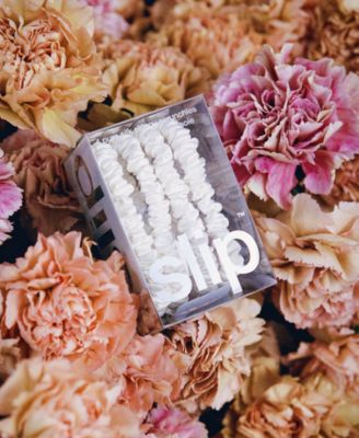 4-Pc. Pure Silk Back-to-Basics Skinny Scrunchies Set