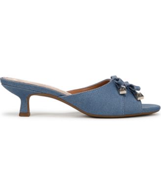 Women's Odina Bow Kitten Heel Dress Sandals