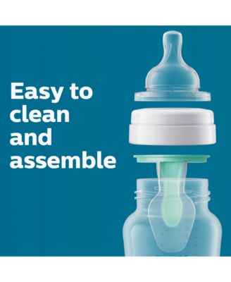 Anti-colic Baby Bottle With AirFree Vent, 9oz, 4pk