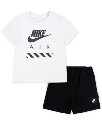 Nike - Baby Air Short-Sleeve T-Shirt & Shorts, 2 Piece Set