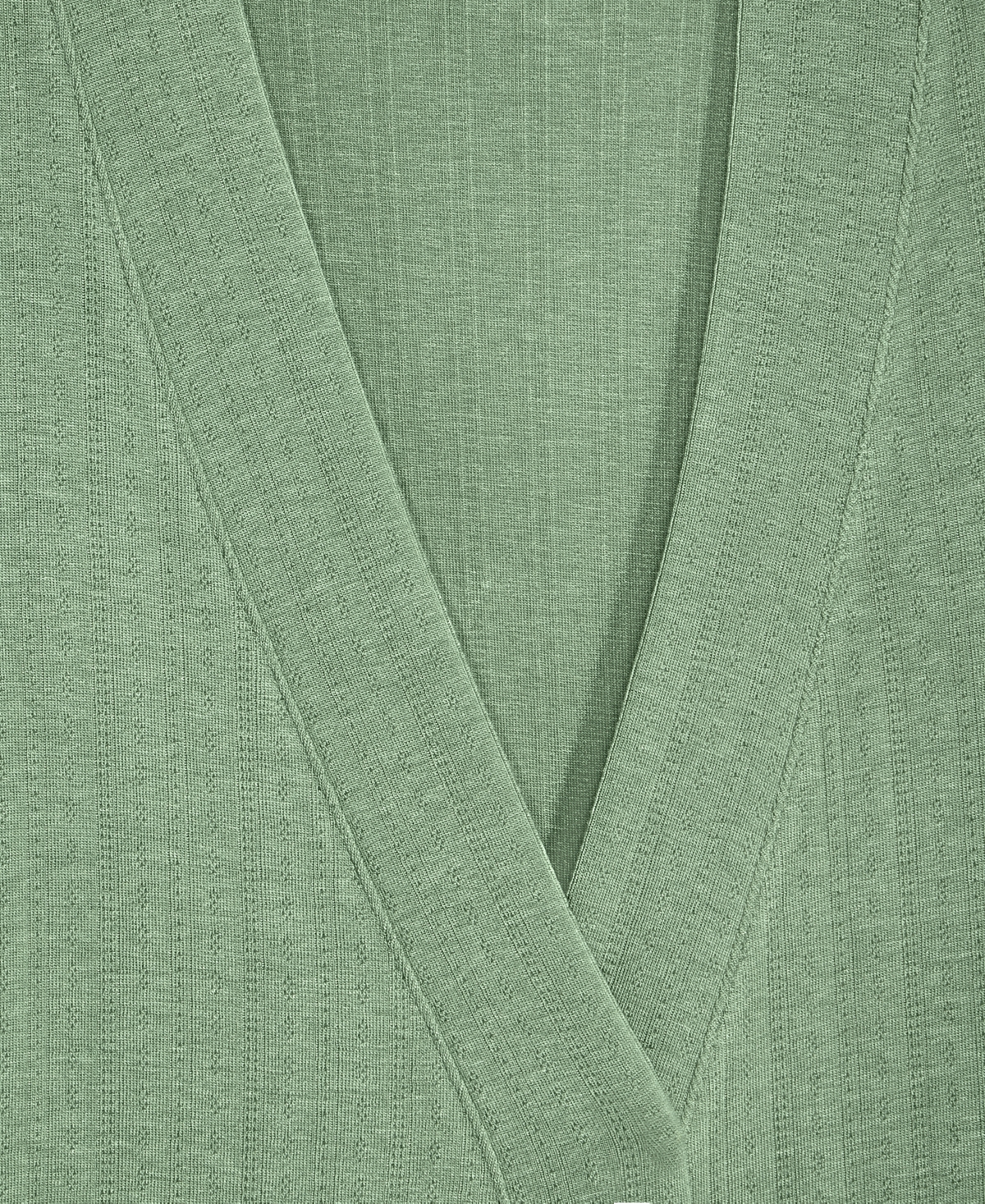 State Of Day Women's Pointelle Long Open-front Wrap, Exclusively At Macy's In Glade