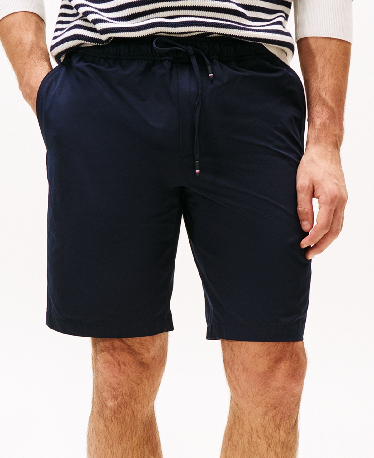 Tommy Hilfiger Men's Harlem Tapered Fit Performance Short In Desert Sky