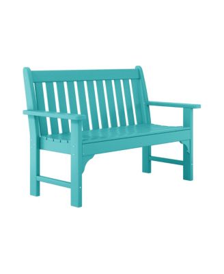 5-Piece HDPE Outdoor Patio Furniture Couch and Rocking Chair Set