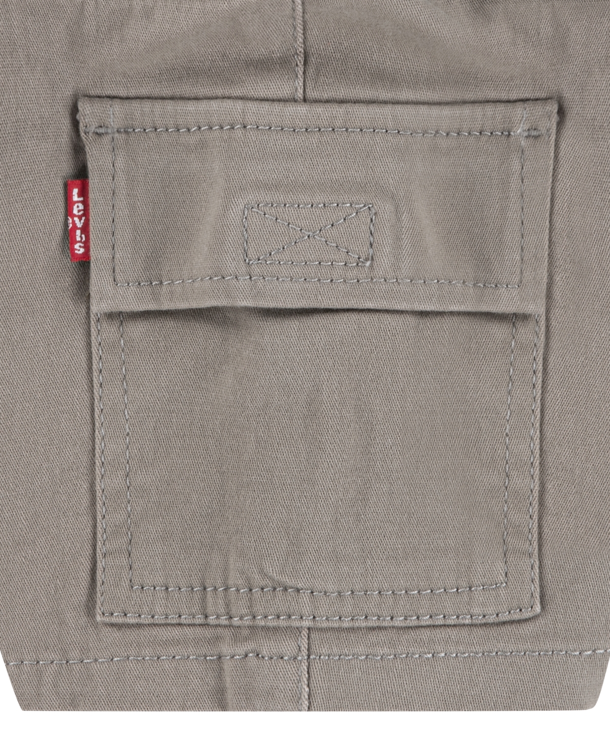 LEVI'S LITTLE BOYS 2-PIECE WOVEN SHIRT AND CARGO SHORTS 