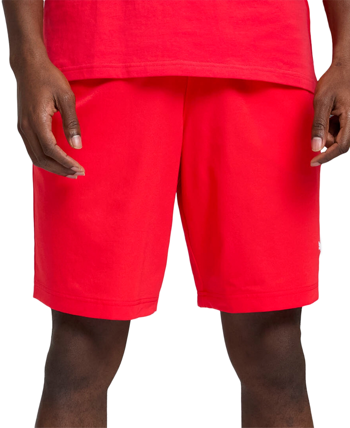 Puma Men's Woven Logo Shorts In Red