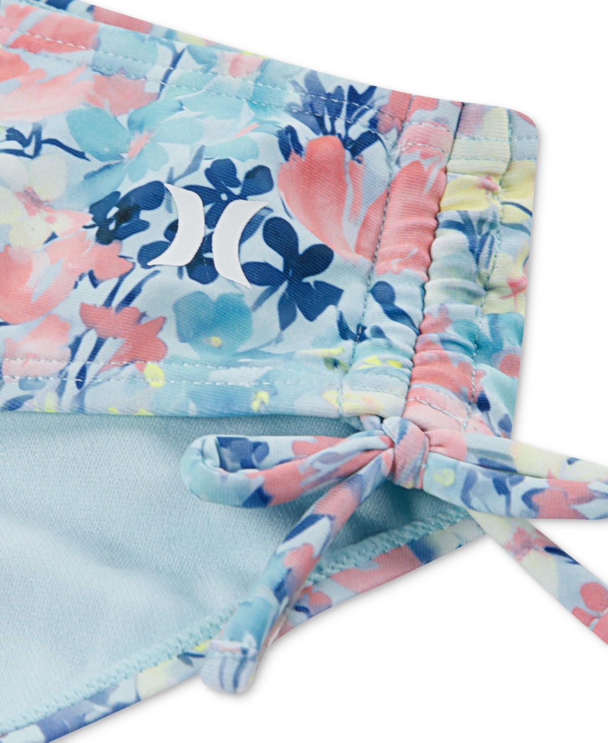 Shop Hurley Big Girls 2-pc. Tankini & Bikini Bottoms Set In Multi