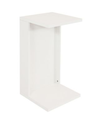 26.75" Particleboard Dual-Use C-Frame Side Table